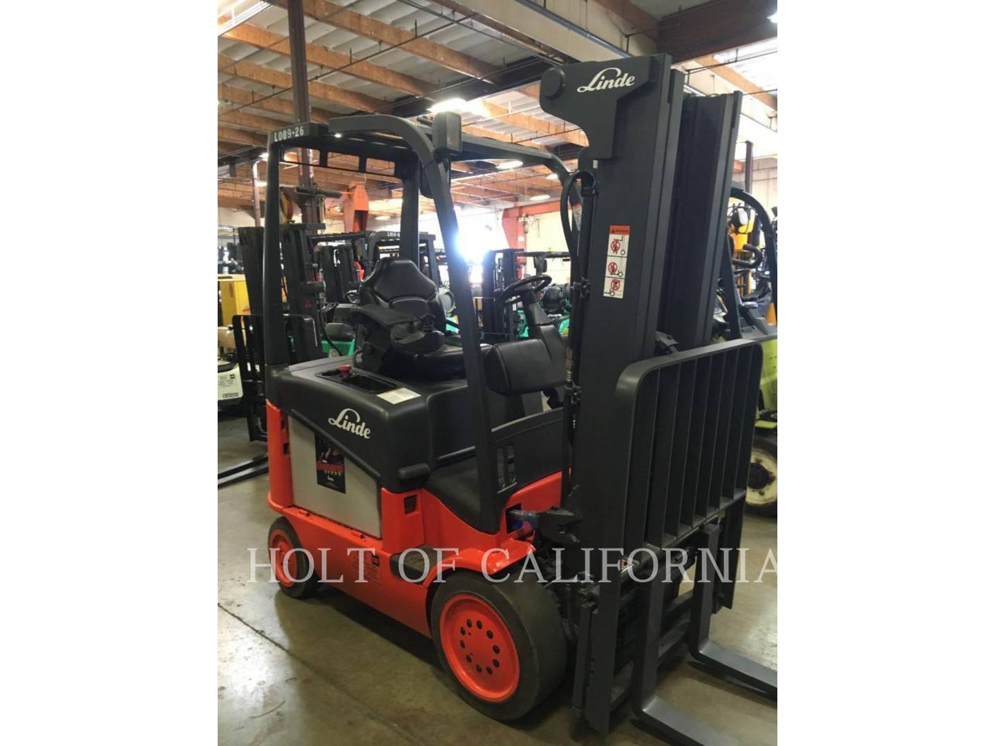 2009 Linde E25C/600 Forklift