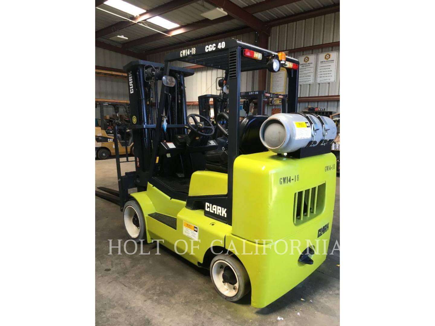 2014 Clark CGC40 Forklift