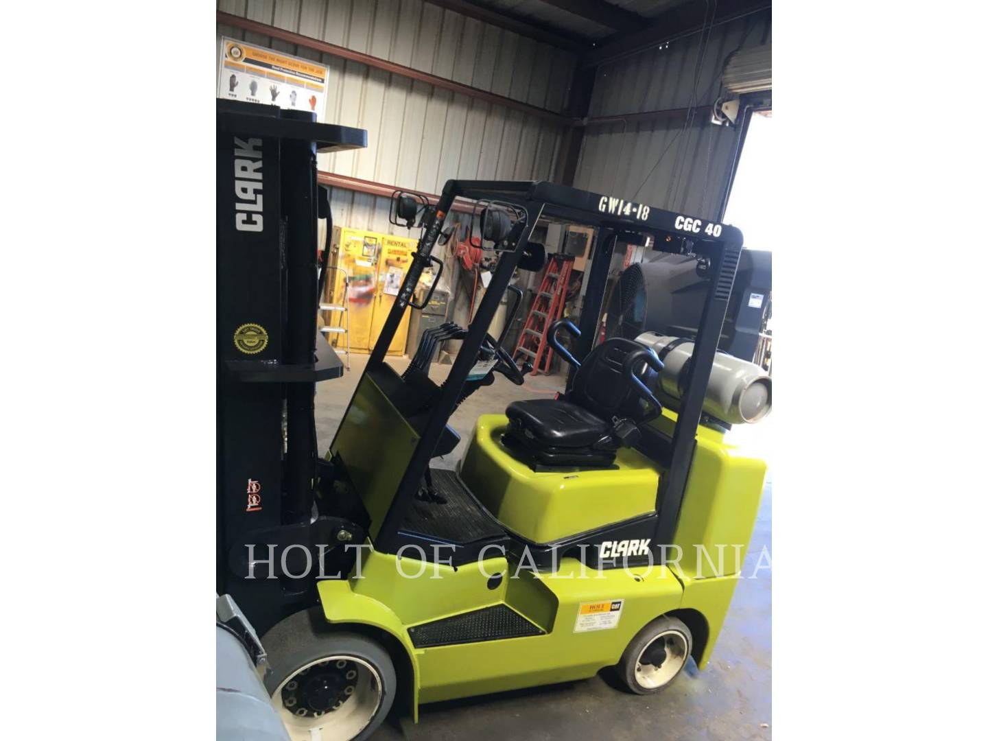 2014 Clark CGC40 Forklift