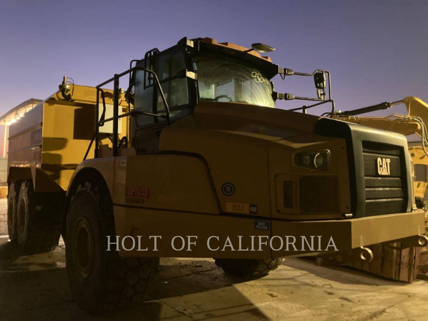 2019 Caterpillar 745 WT Water Truck