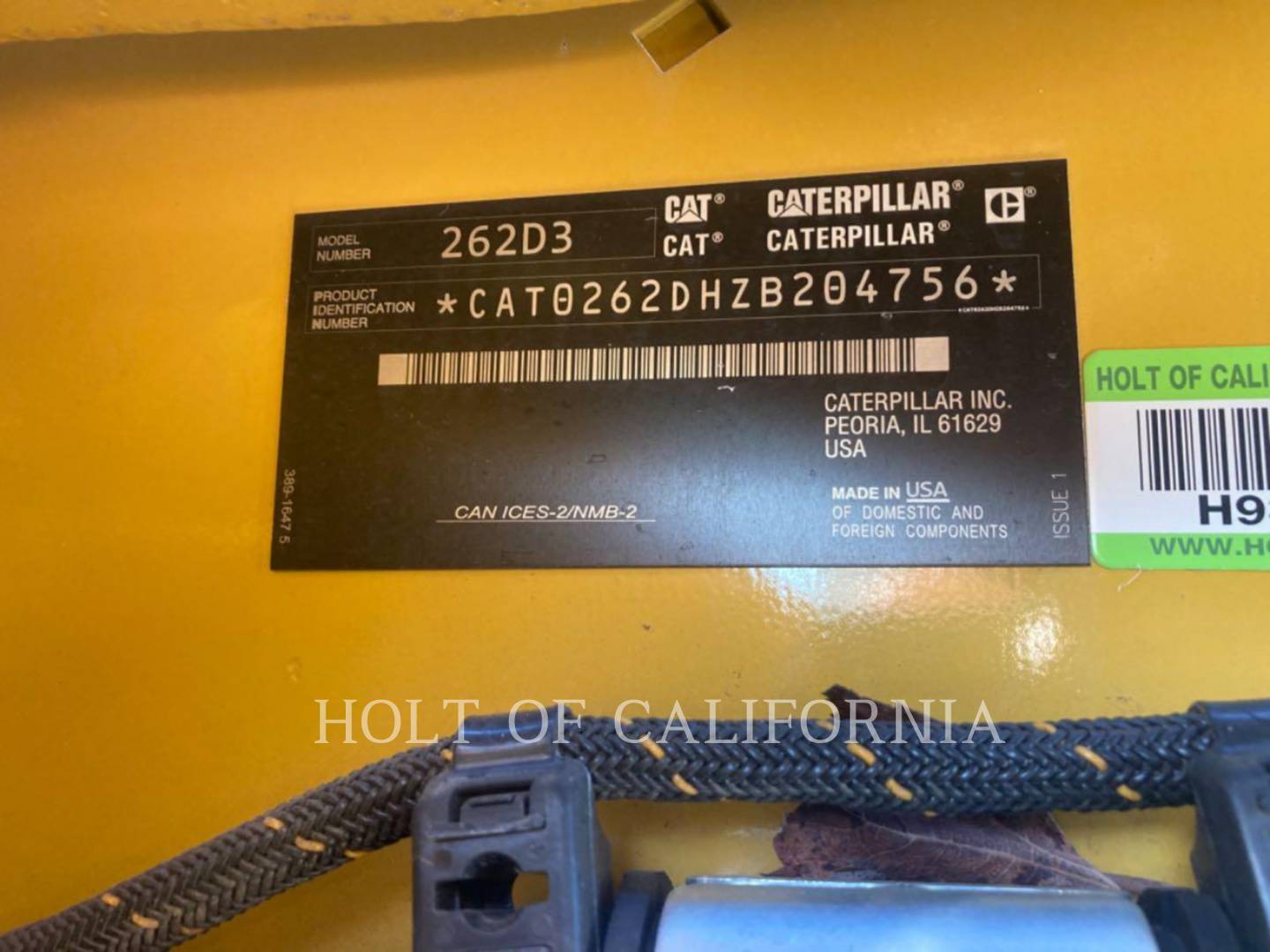 2022 Caterpillar 262D Skid Steer Loader