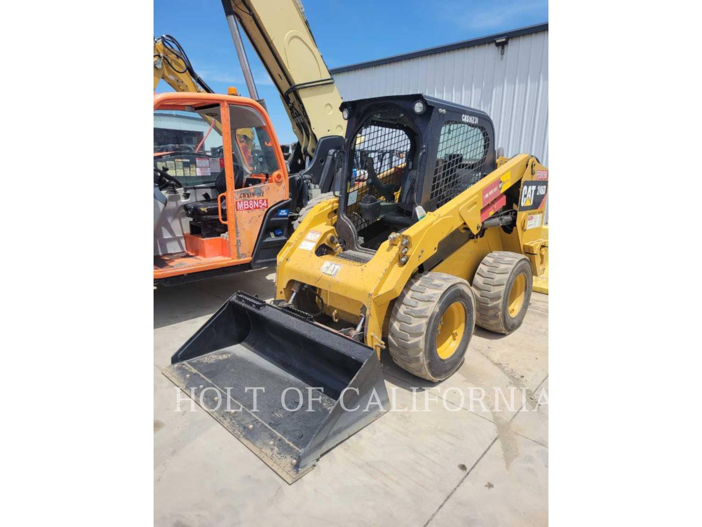 2018 Caterpillar 246 HF Skid Steer Loader