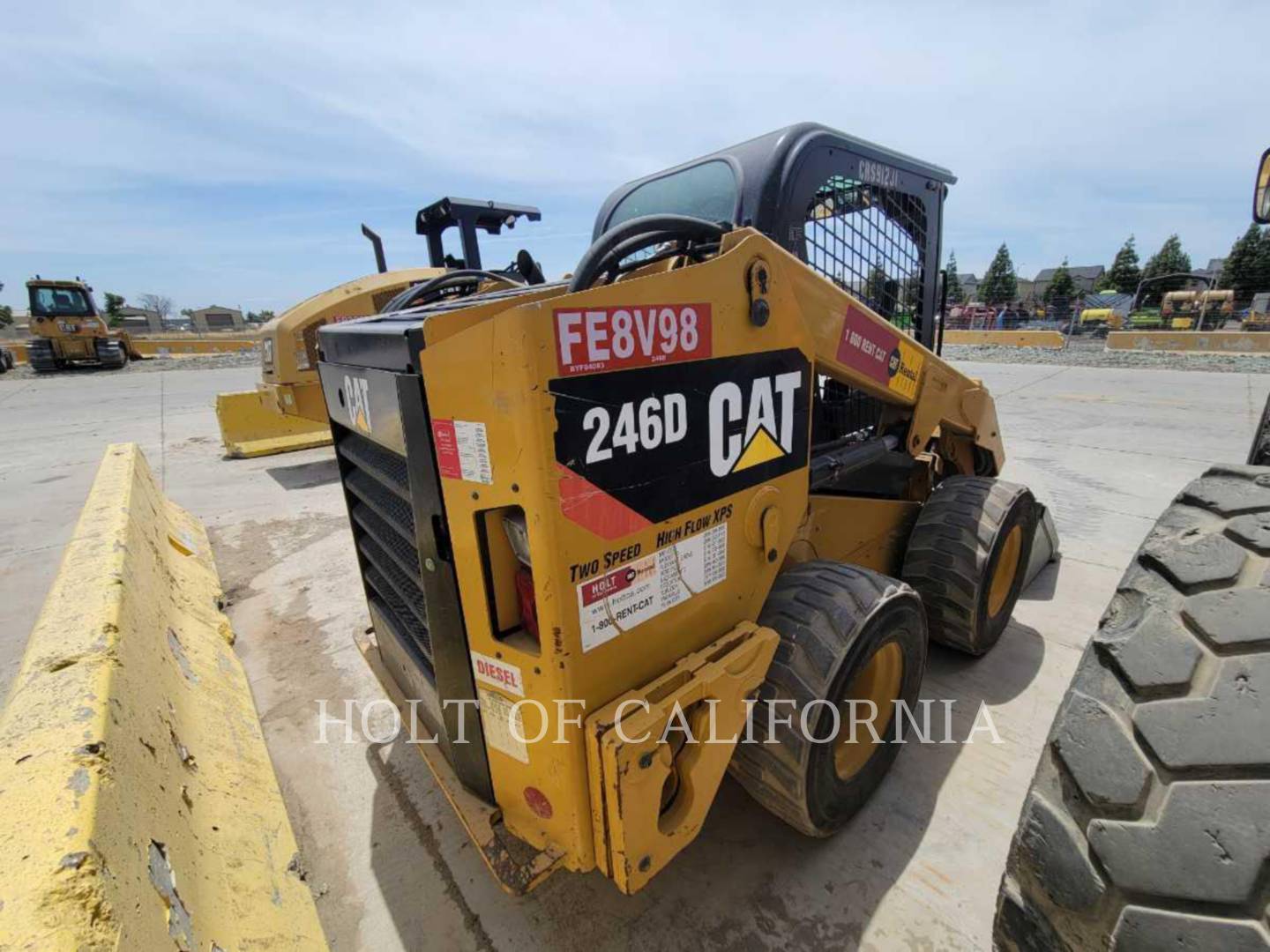 2018 Caterpillar 246 HF Skid Steer Loader