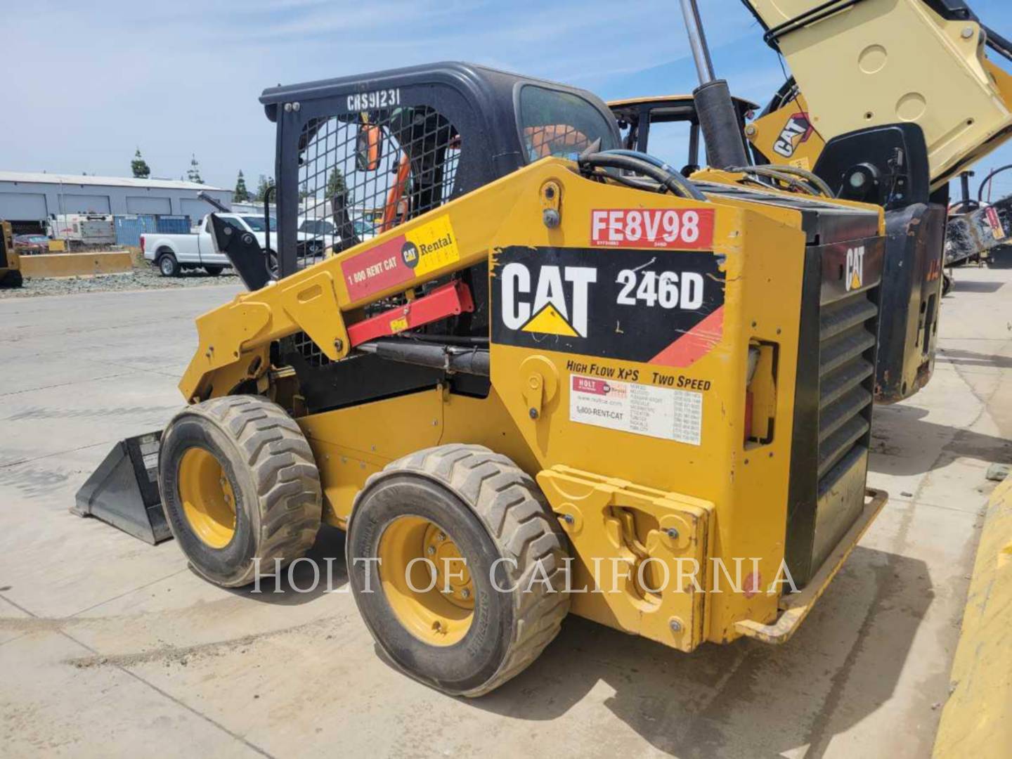 2018 Caterpillar 246 HF Skid Steer Loader