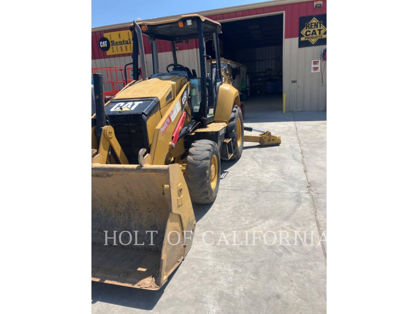 2018 Caterpillar 415 Tractor Loader Backhoe