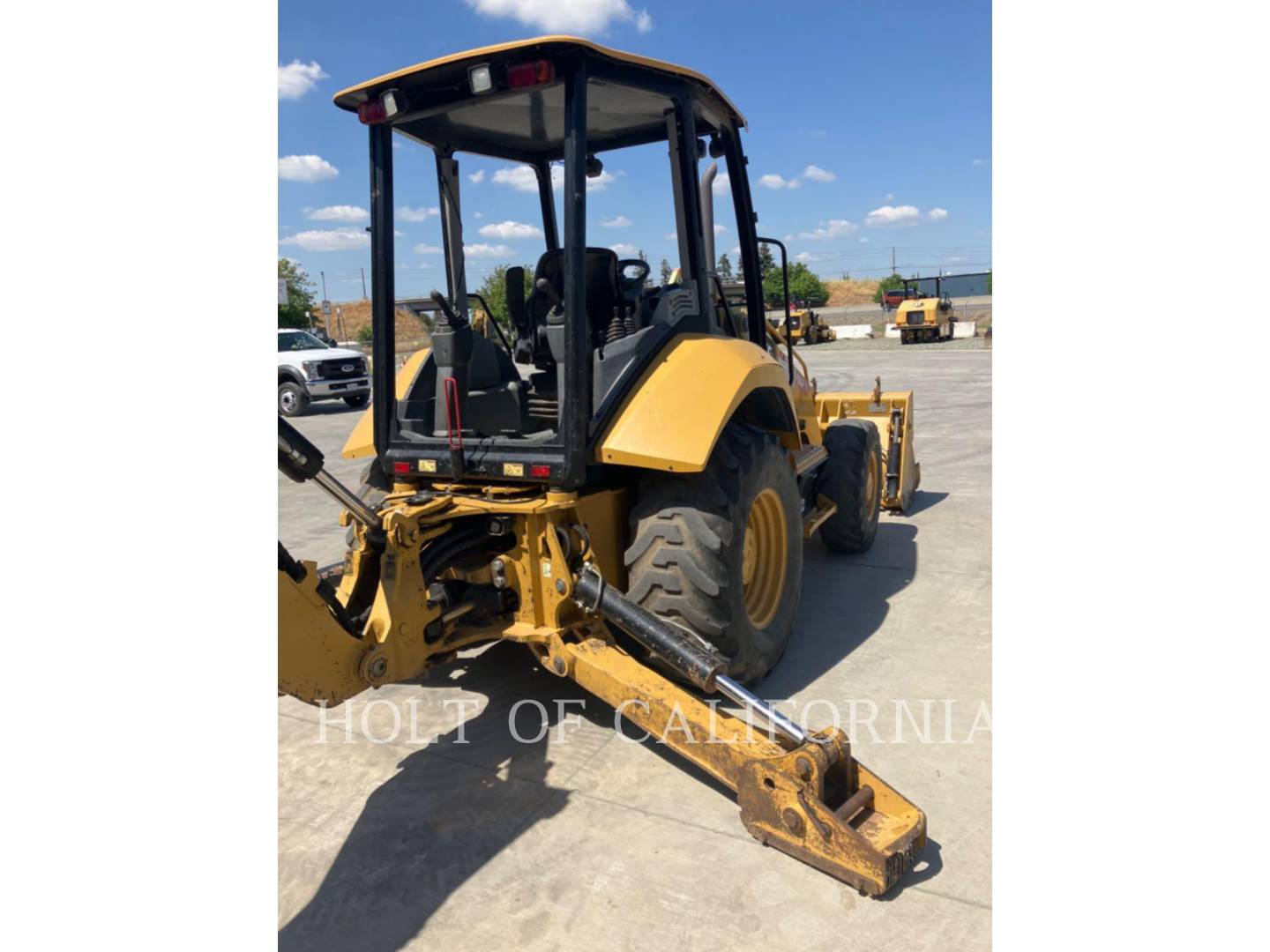 2018 Caterpillar 415 Tractor Loader Backhoe