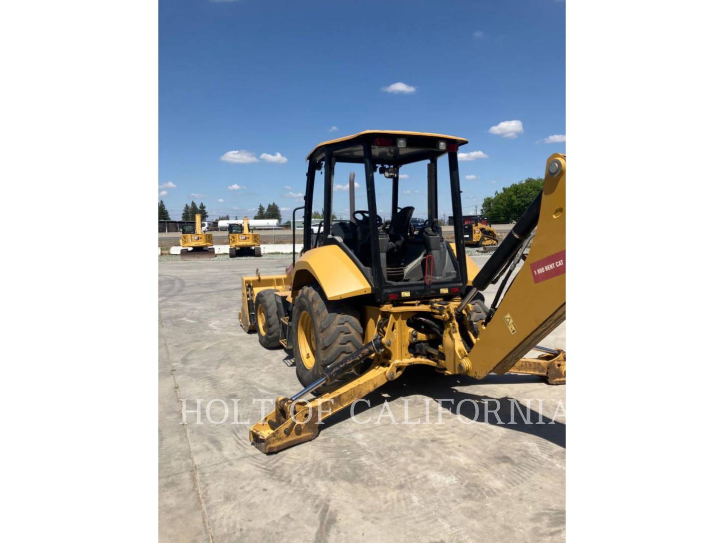 2018 Caterpillar 415 Tractor Loader Backhoe