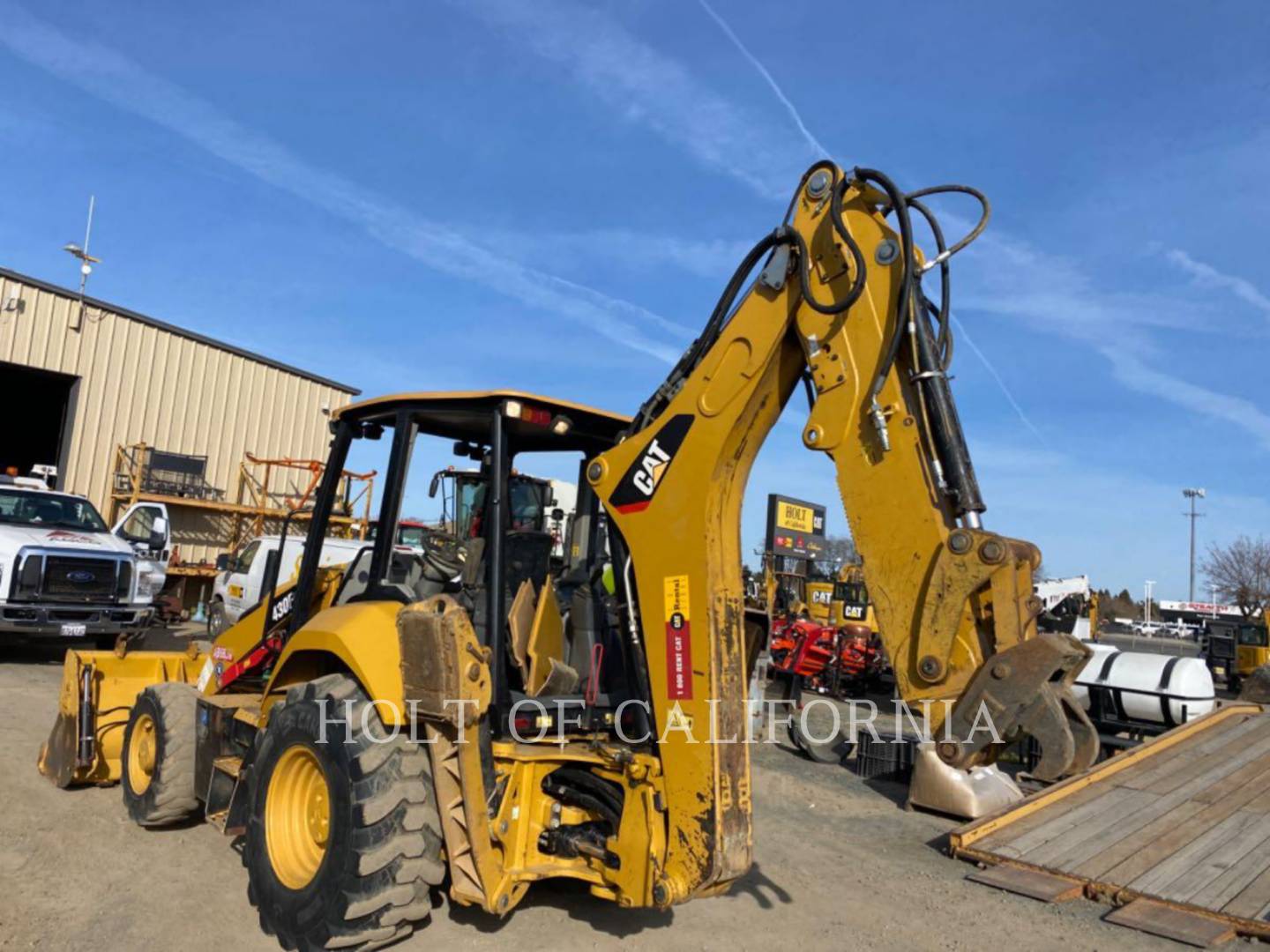 2018 Caterpillar 430 Tractor Loader Backhoe