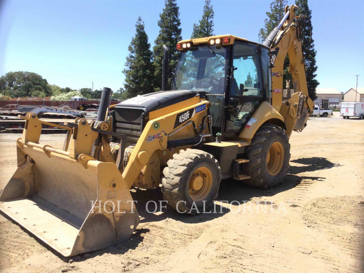 2016 Caterpillar 450F Tractor Loader Backhoe