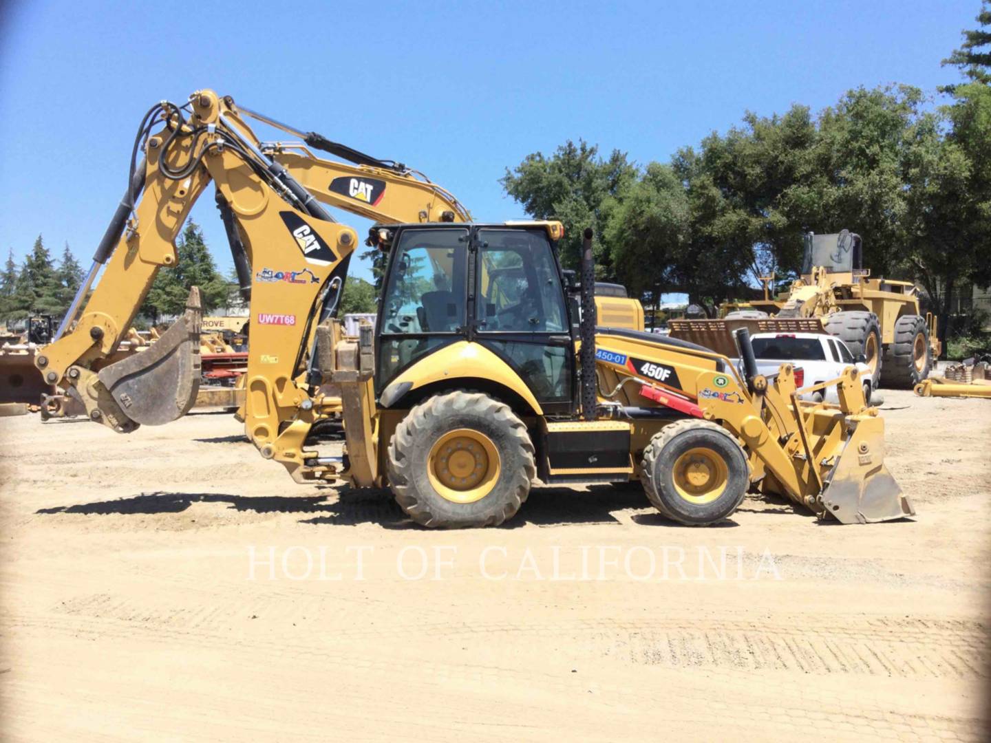 2016 Caterpillar 450F Tractor Loader Backhoe