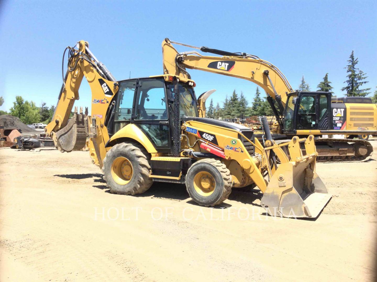 2016 Caterpillar 450F Tractor Loader Backhoe