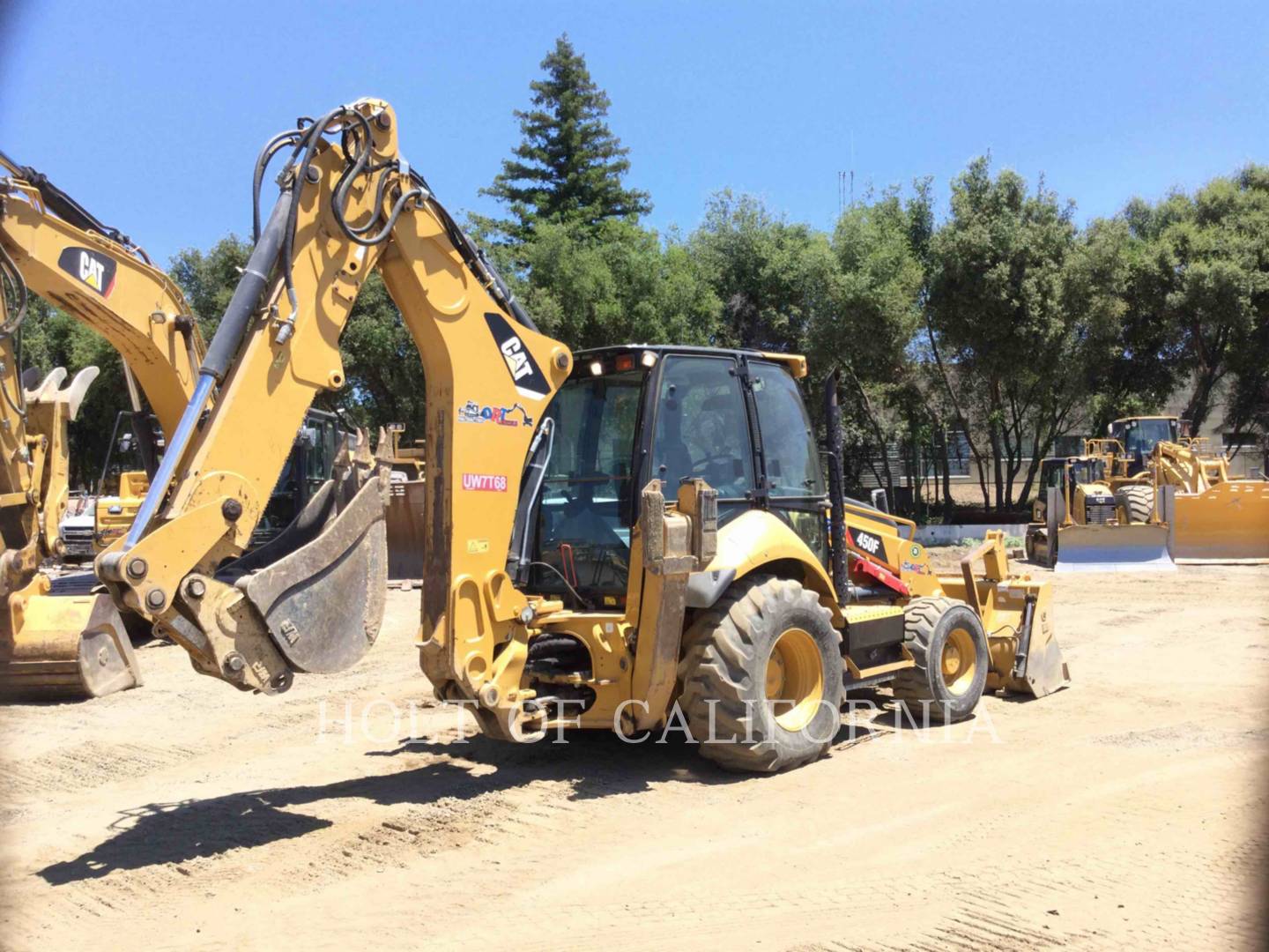 2016 Caterpillar 450F Tractor Loader Backhoe