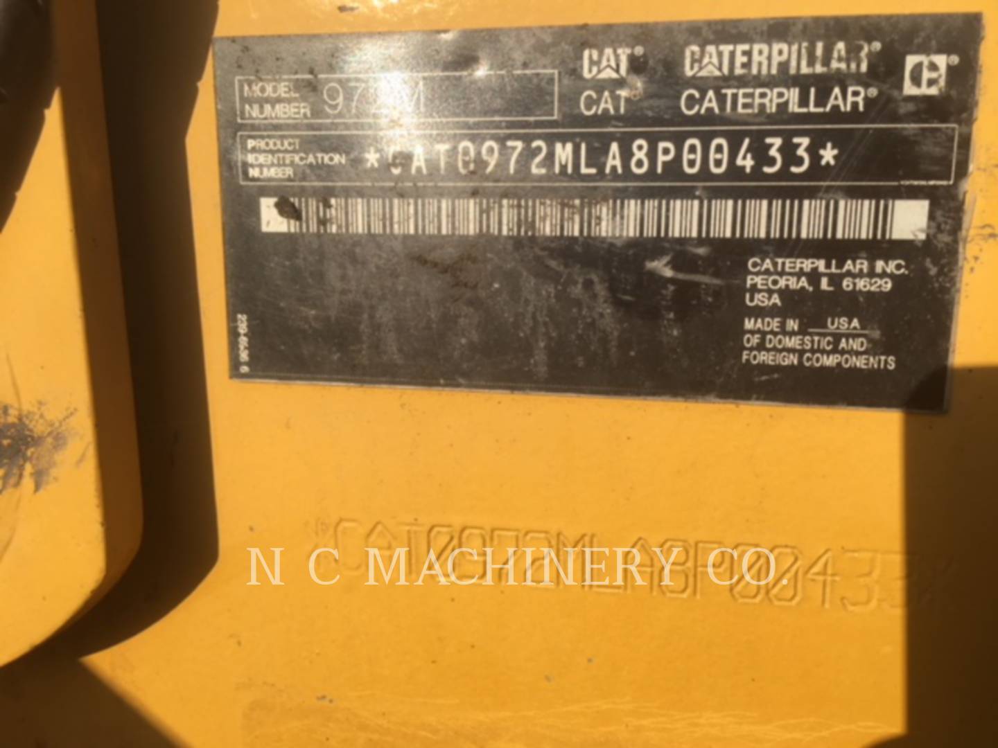 2015 Caterpillar 972M Wheel Loader