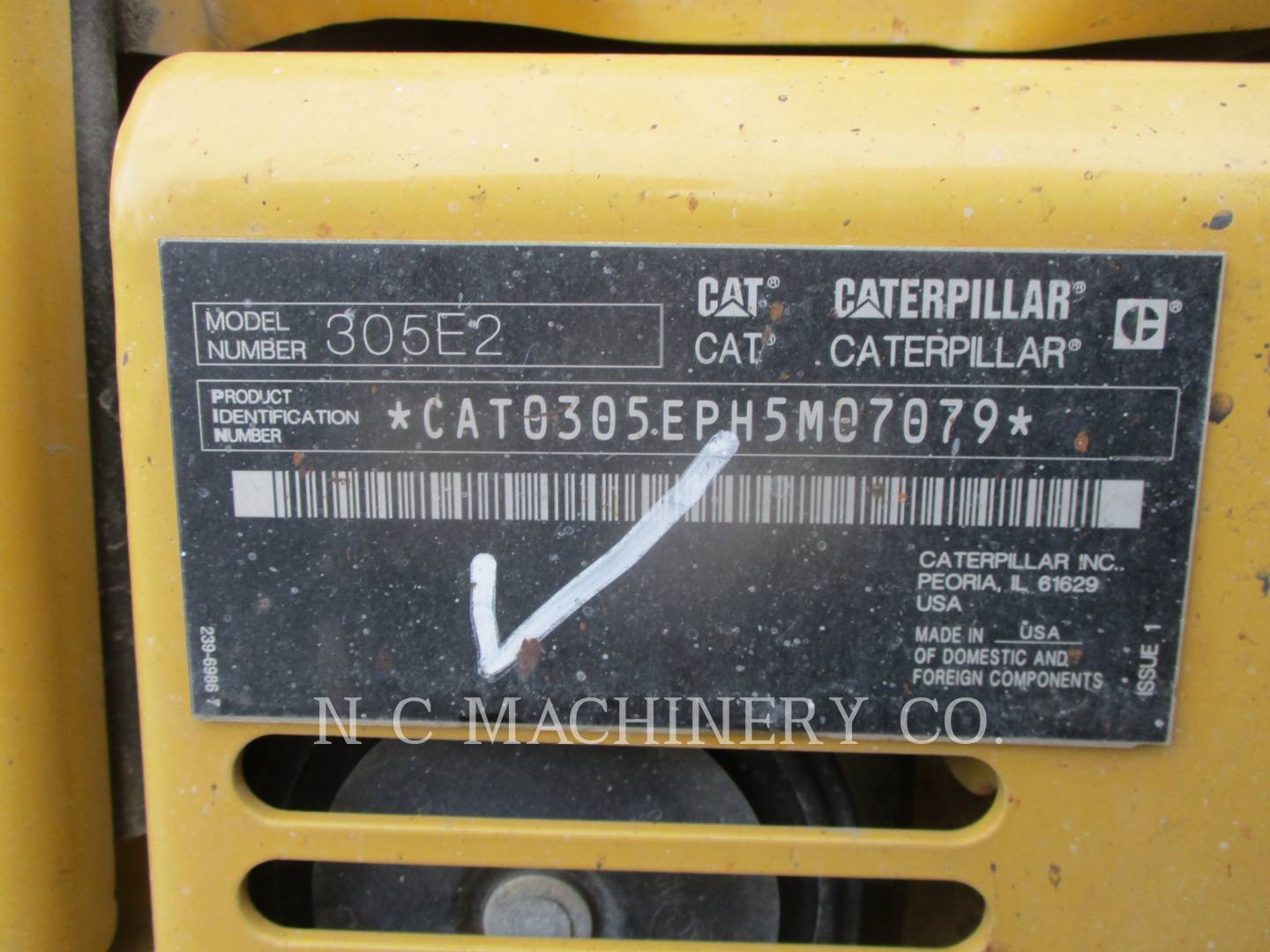 2018 Caterpillar 305E2 CRCB Excavator