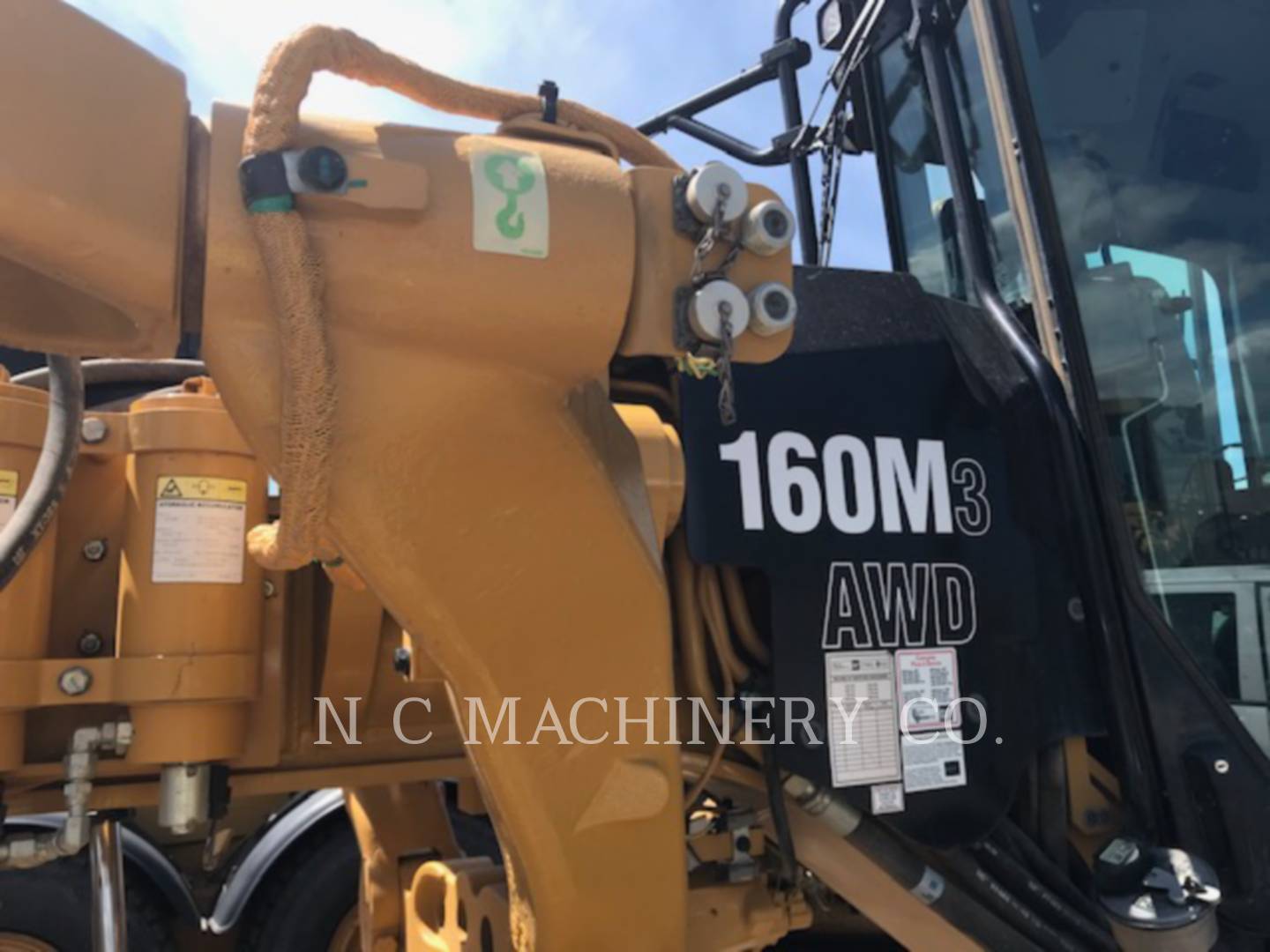 2015 Caterpillar 160M3 AWD Grader - Road