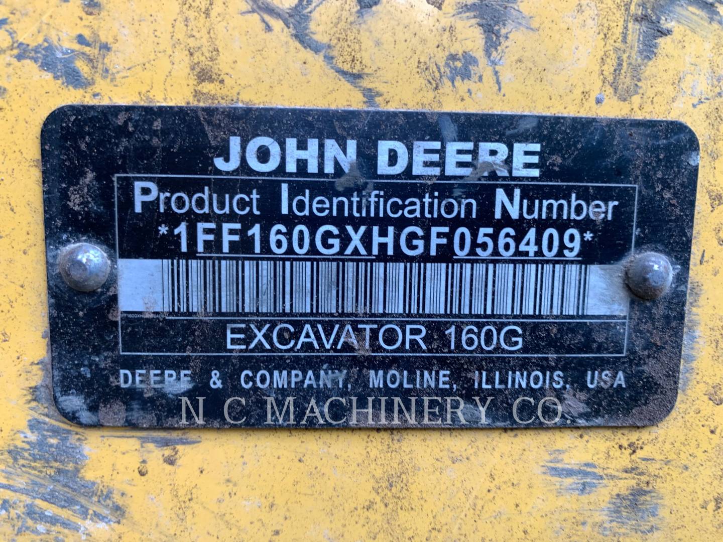 2016 John Deere 160G LC Excavator