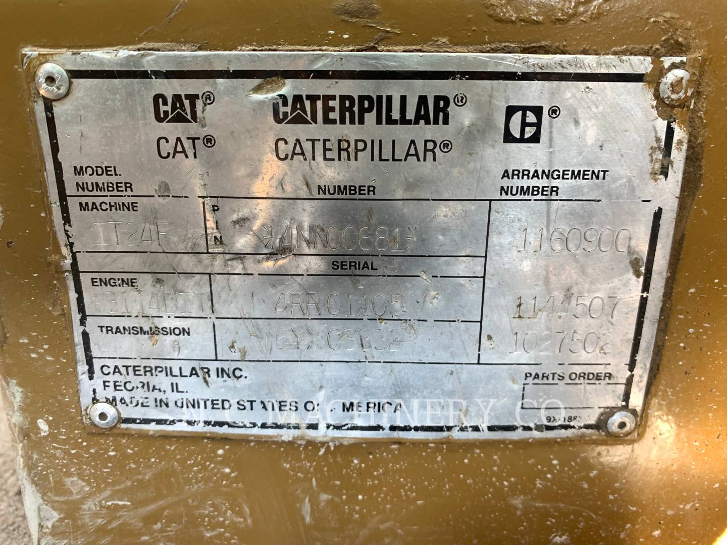 1995 Caterpillar 924F Wheel Loader