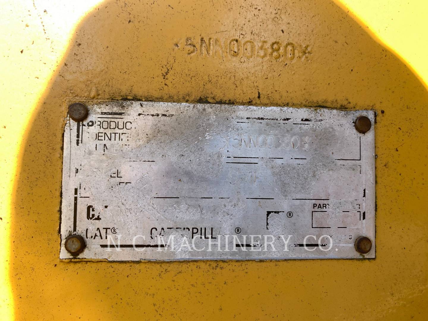 1995 Caterpillar 924F Wheel Loader