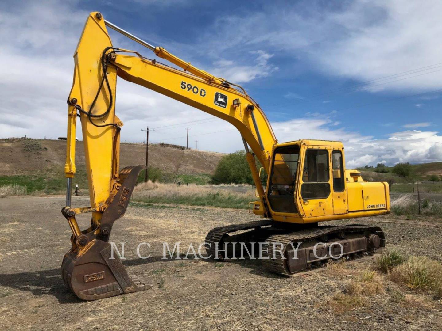 1991 John Deere 590D Excavator