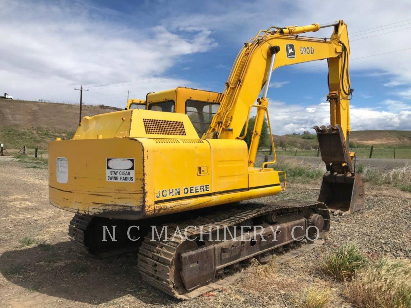 1991 John Deere 590D Excavator