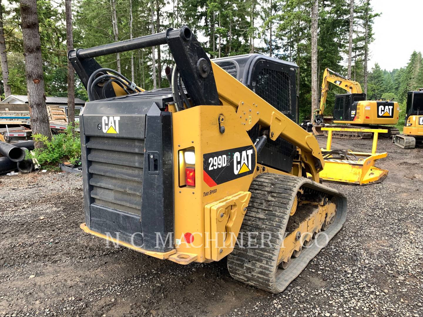 2018 Caterpillar 299D2 H2CB Skid Steer Loader