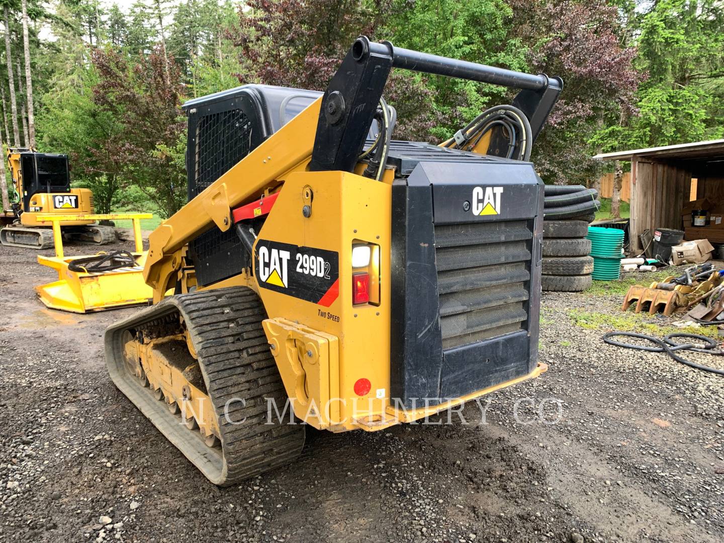 2018 Caterpillar 299D2 H2CB Skid Steer Loader