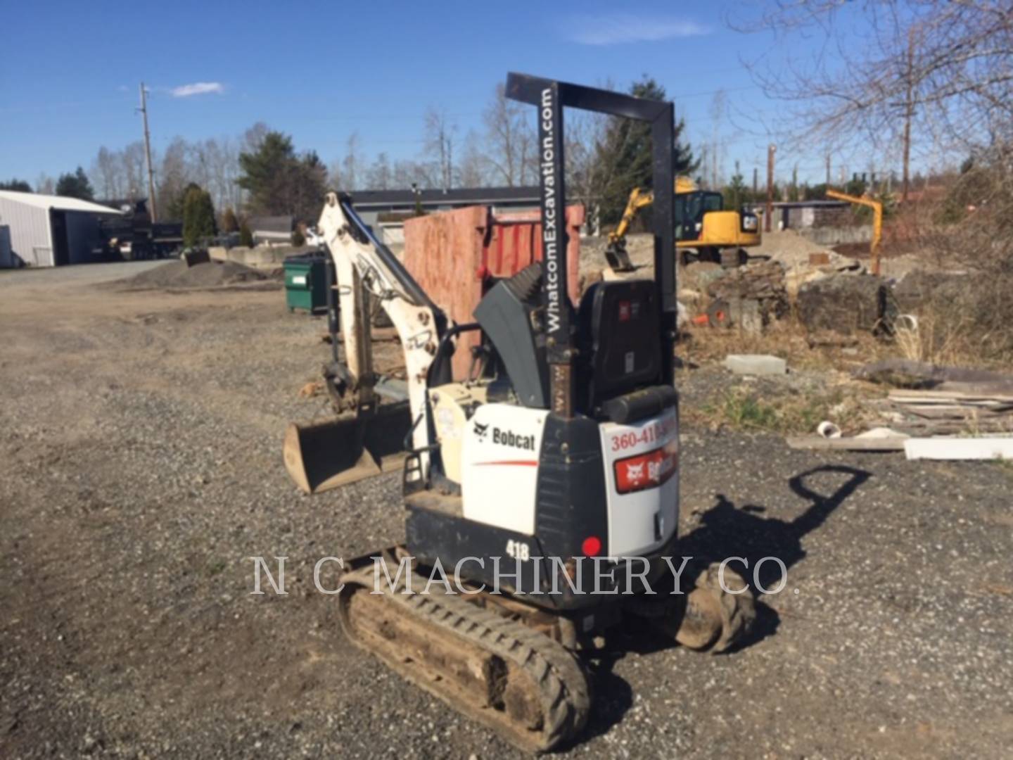 2014 Bobcat 418 Excavator