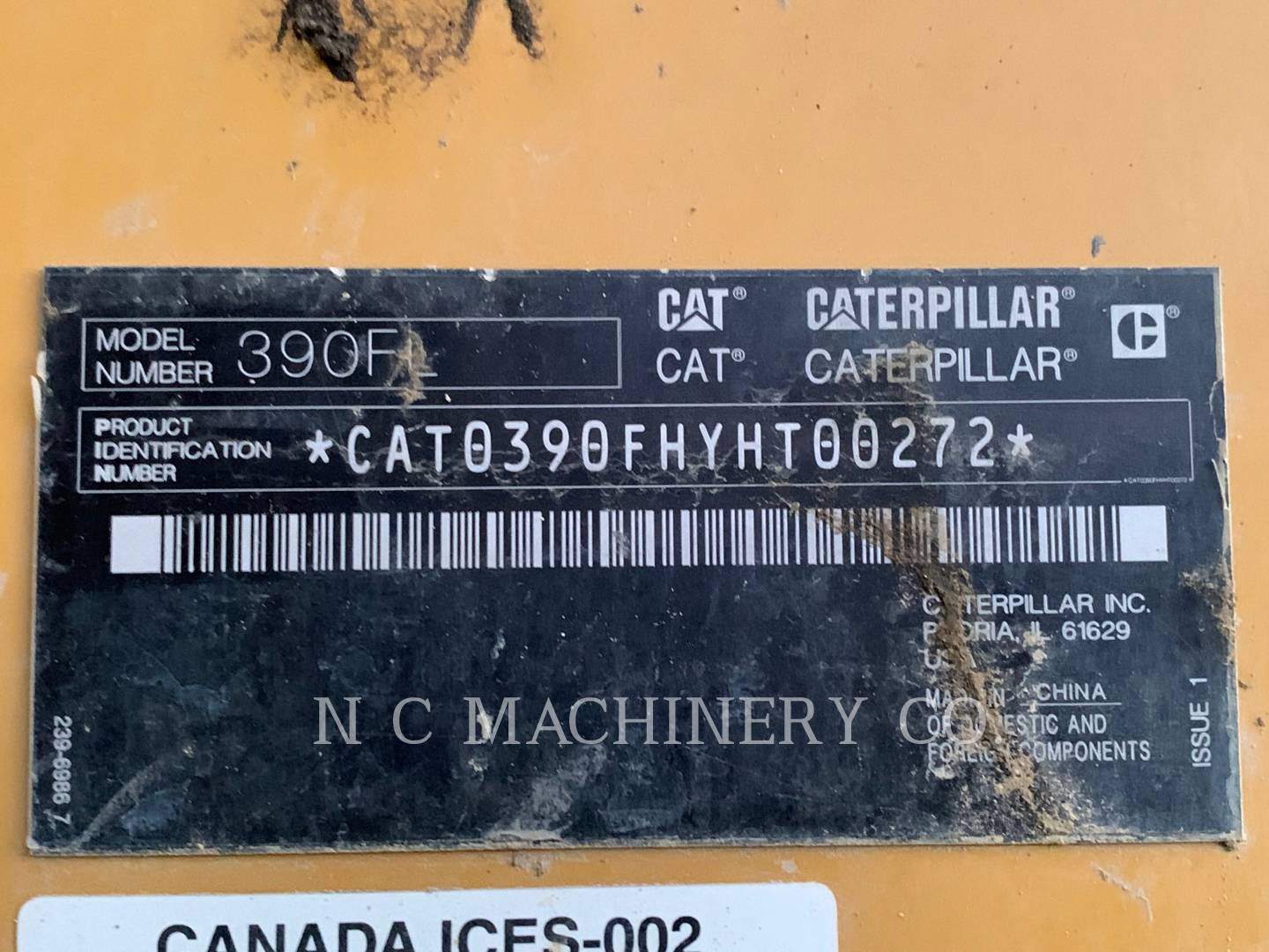 2019 Caterpillar 390F Excavator