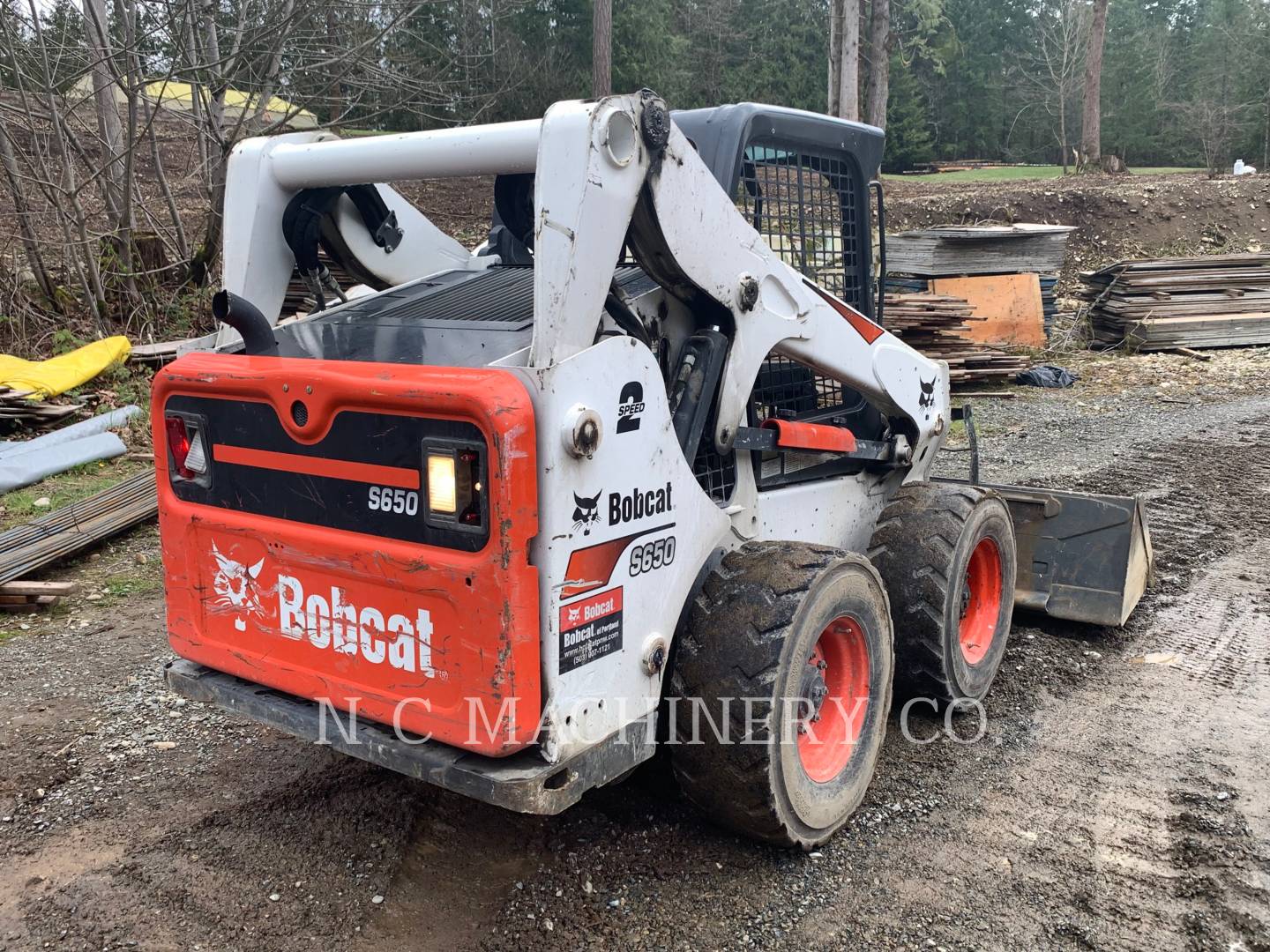 2018 Bobcat S650 Skid Steer Loader