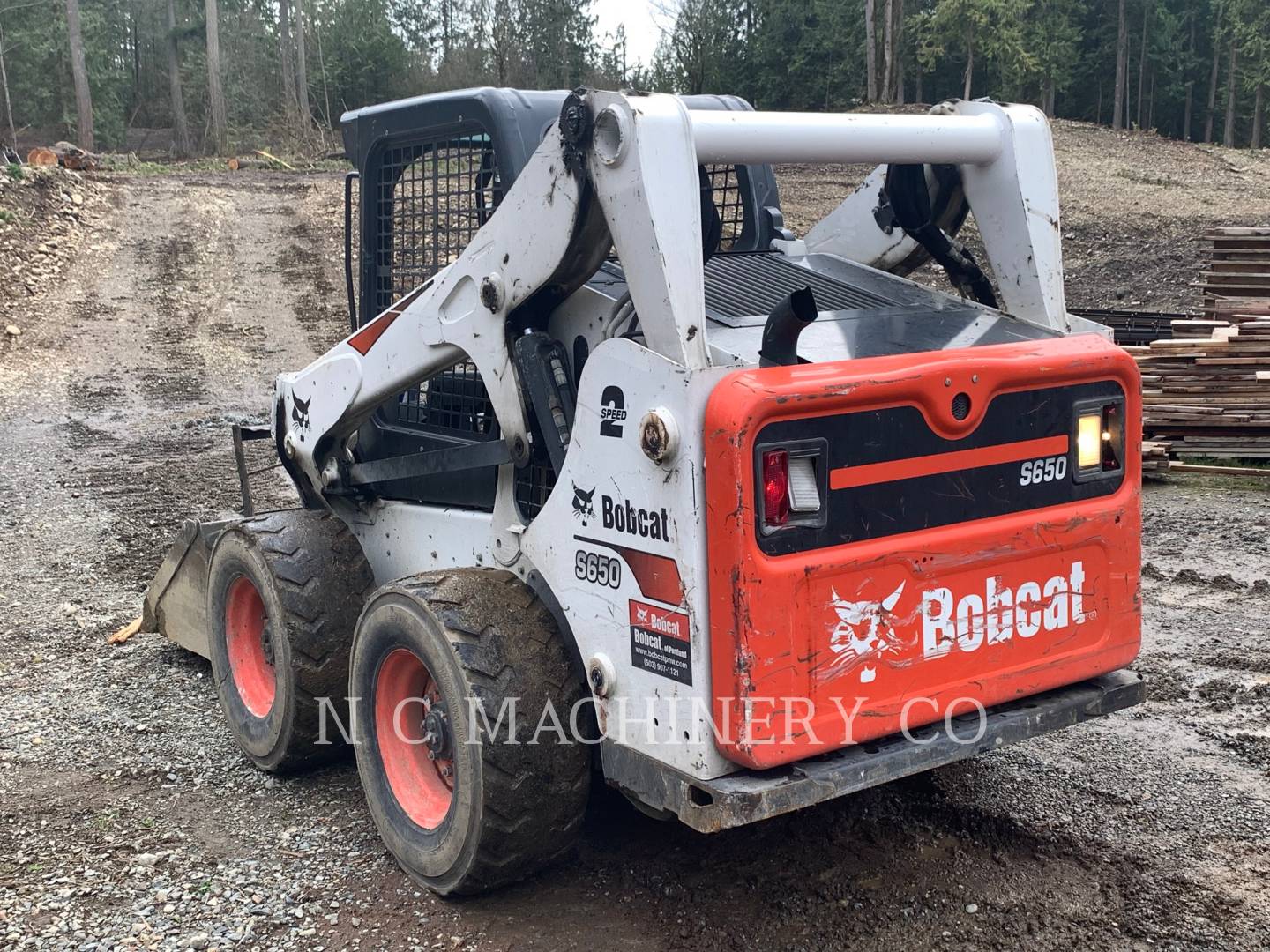 2018 Bobcat S650 Skid Steer Loader