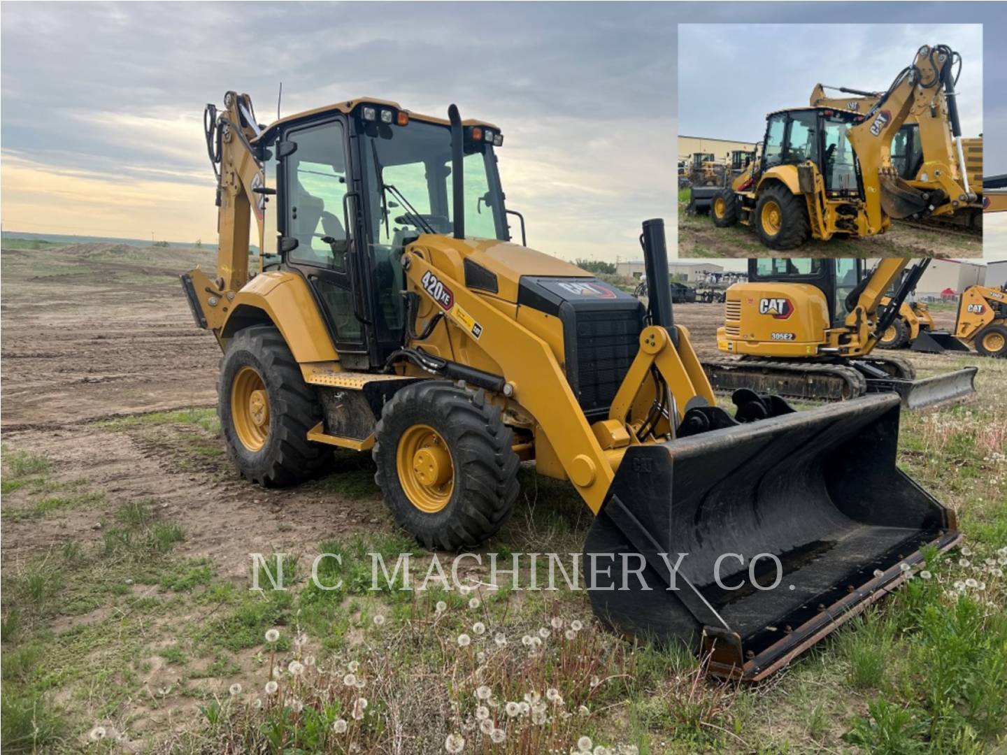 2021 Caterpillar 420 XE Tractor Loader Backhoe