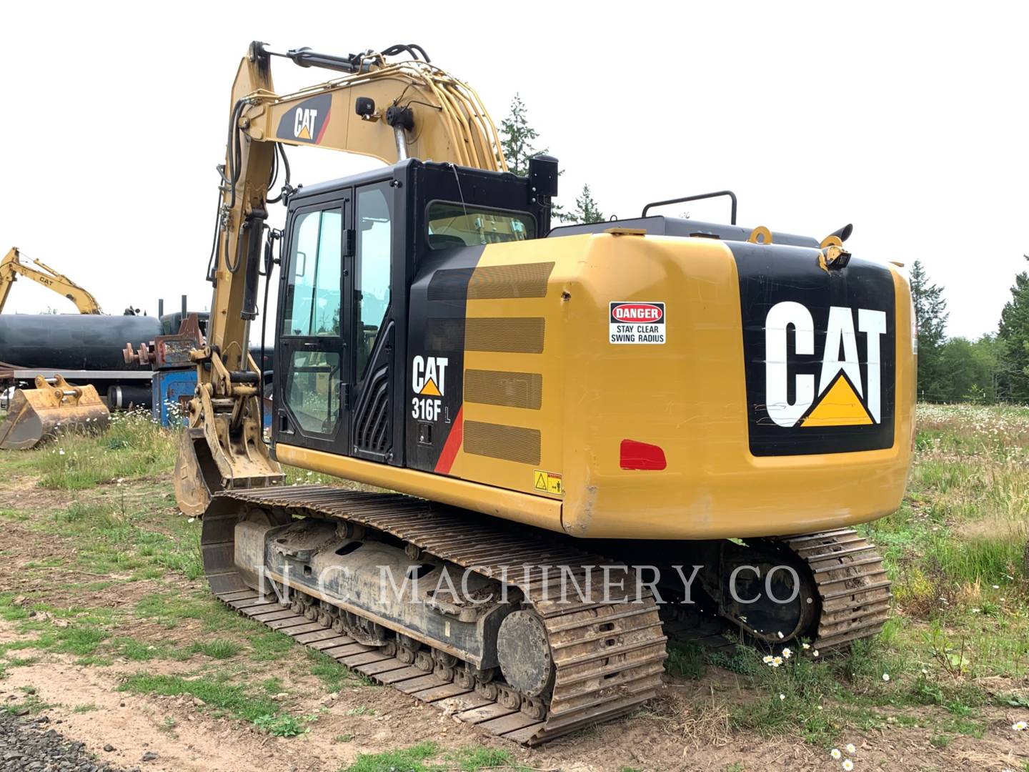 2018 Caterpillar 316F L Excavator