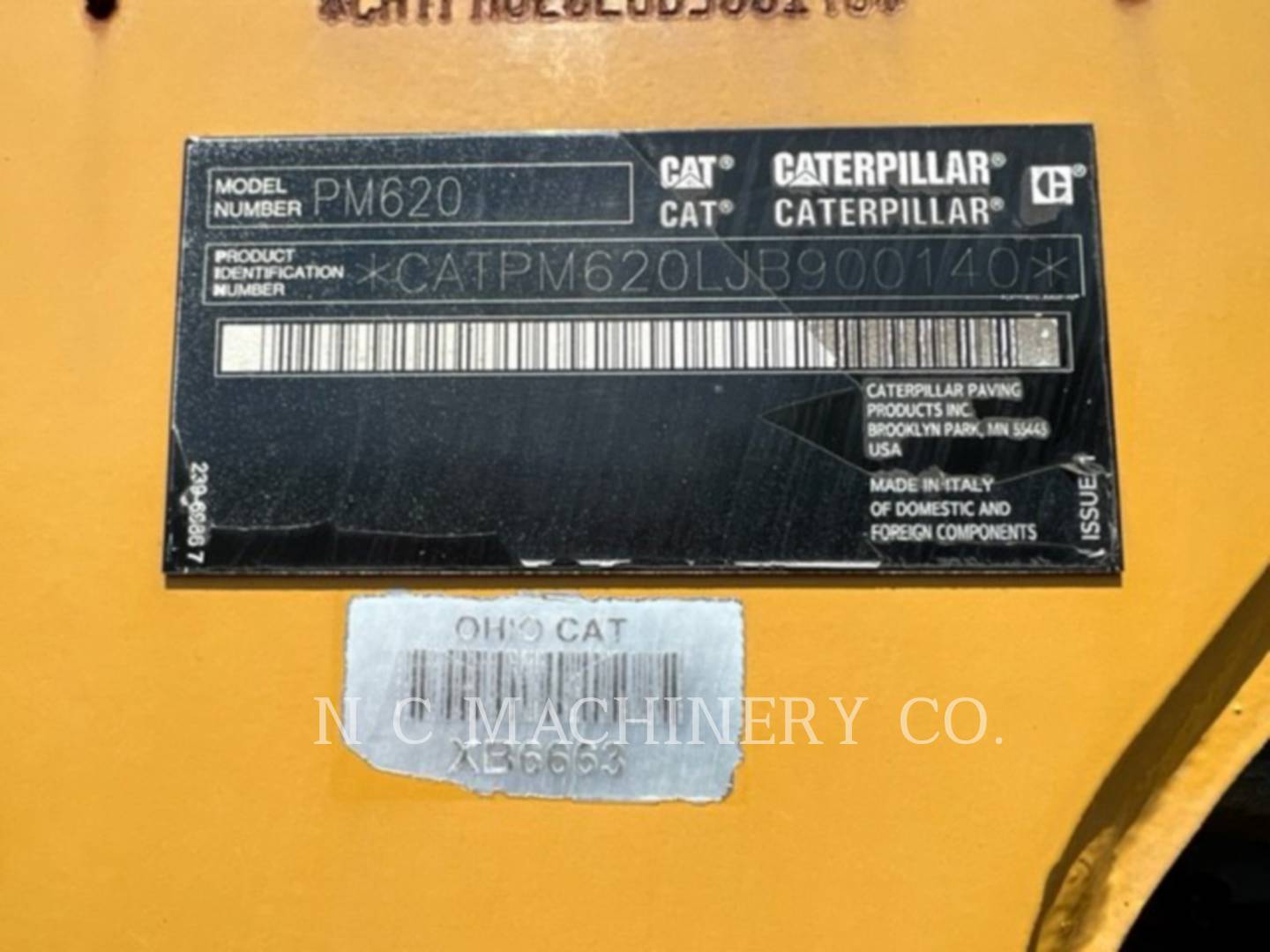 2017 Caterpillar PM620 Cold Planer