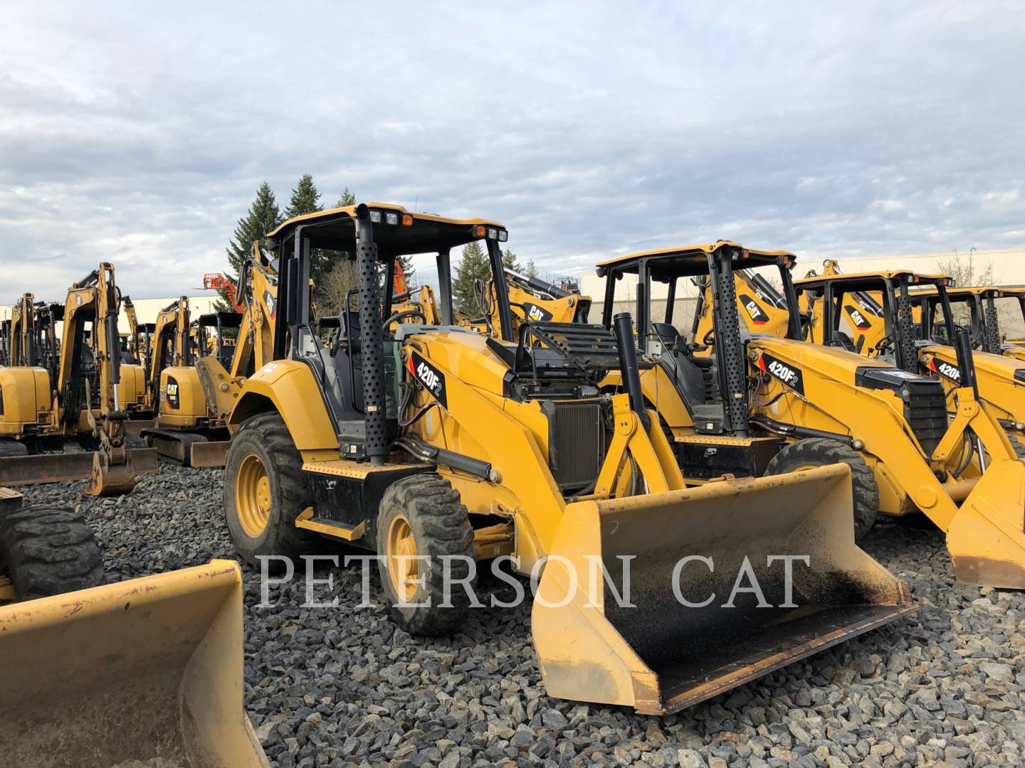 2017 Caterpillar 420F2 Tractor Loader Backhoe