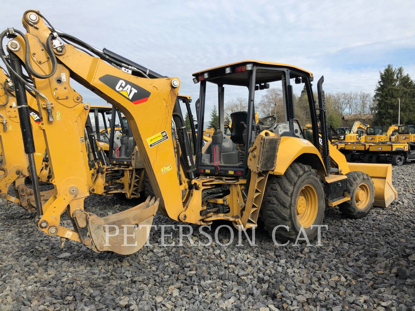 2017 Caterpillar 420F2 Tractor Loader Backhoe