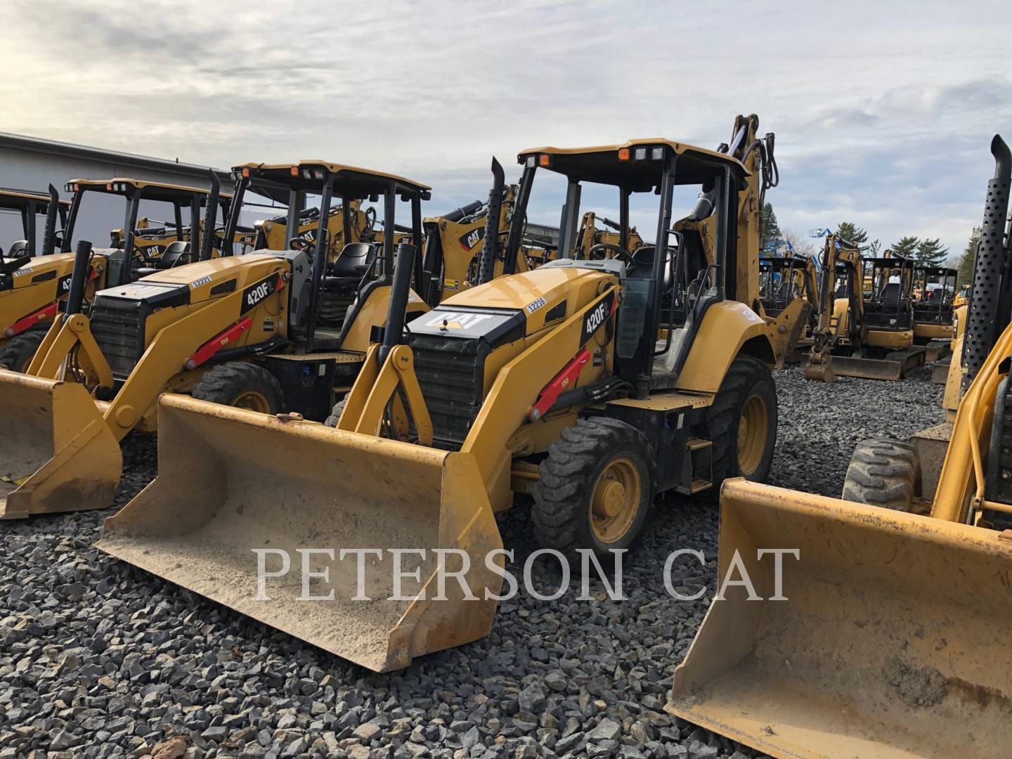 2017 Caterpillar 420F2 Tractor Loader Backhoe