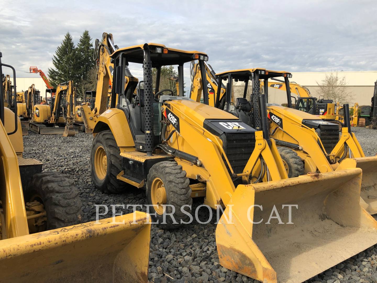 2017 Caterpillar 420F2 Tractor Loader Backhoe