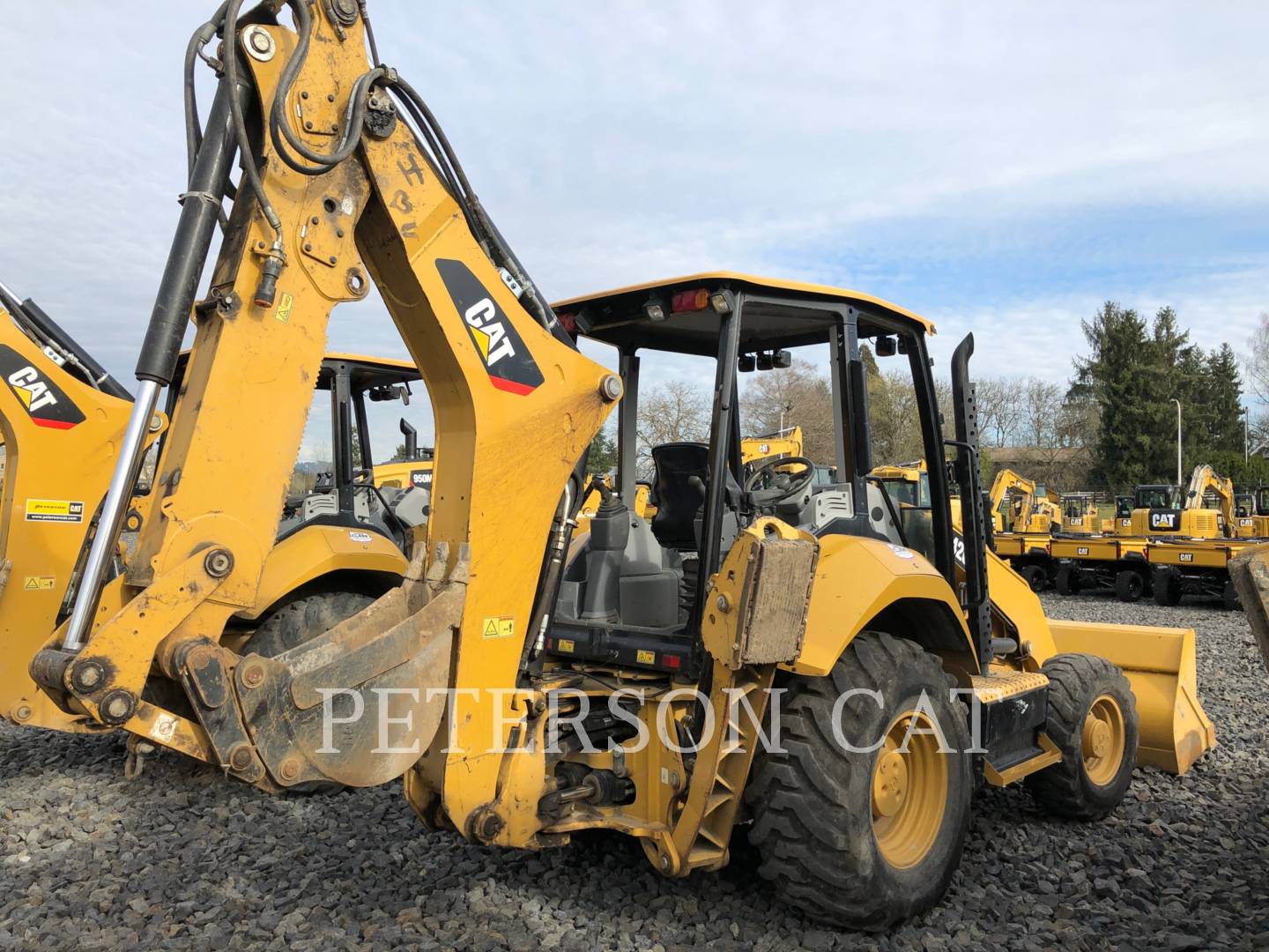 2017 Caterpillar 420F2 Tractor Loader Backhoe