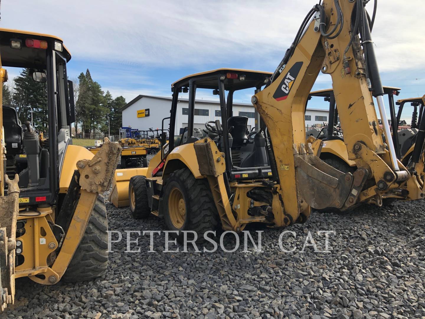 2017 Caterpillar 420F2 Tractor Loader Backhoe