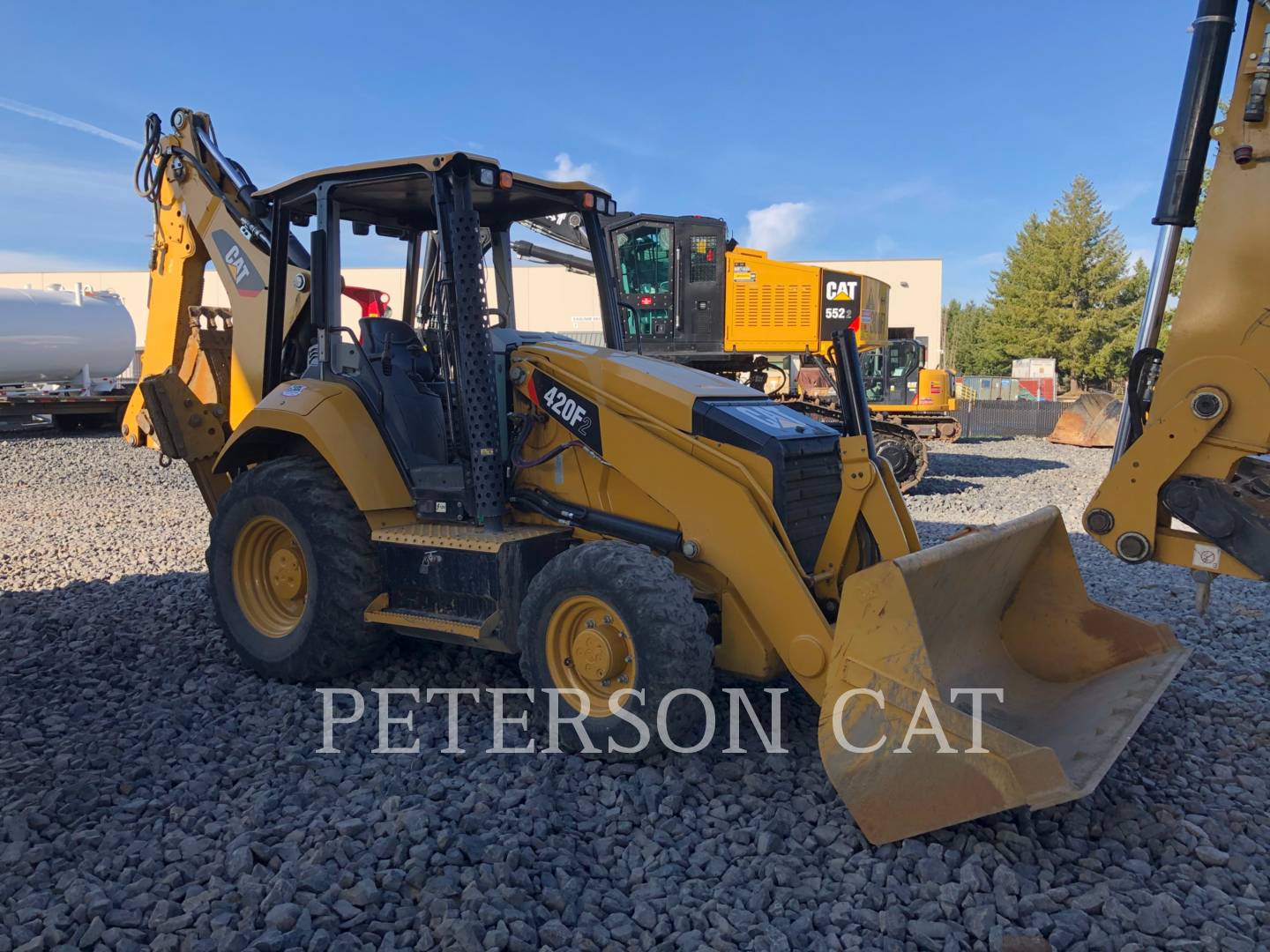 2017 Caterpillar 420F2 Tractor Loader Backhoe