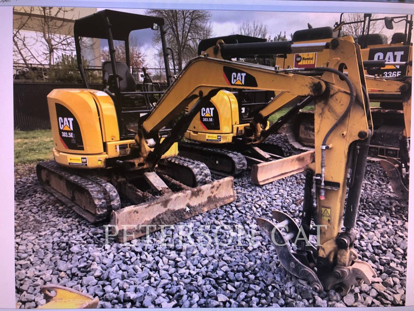 2016 Caterpillar 303.5E2 Excavator