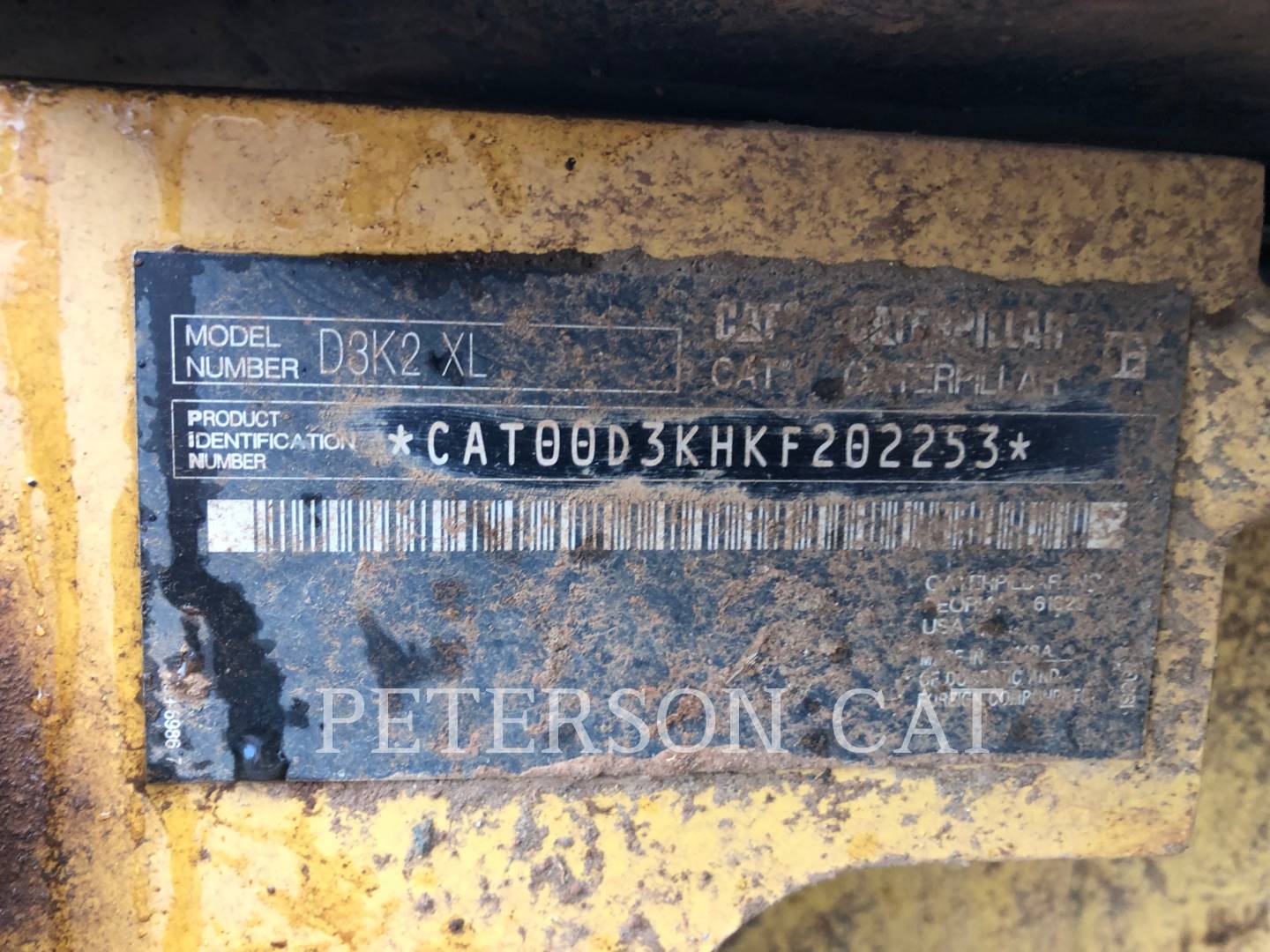 2017 Caterpillar D3K2 Dozer