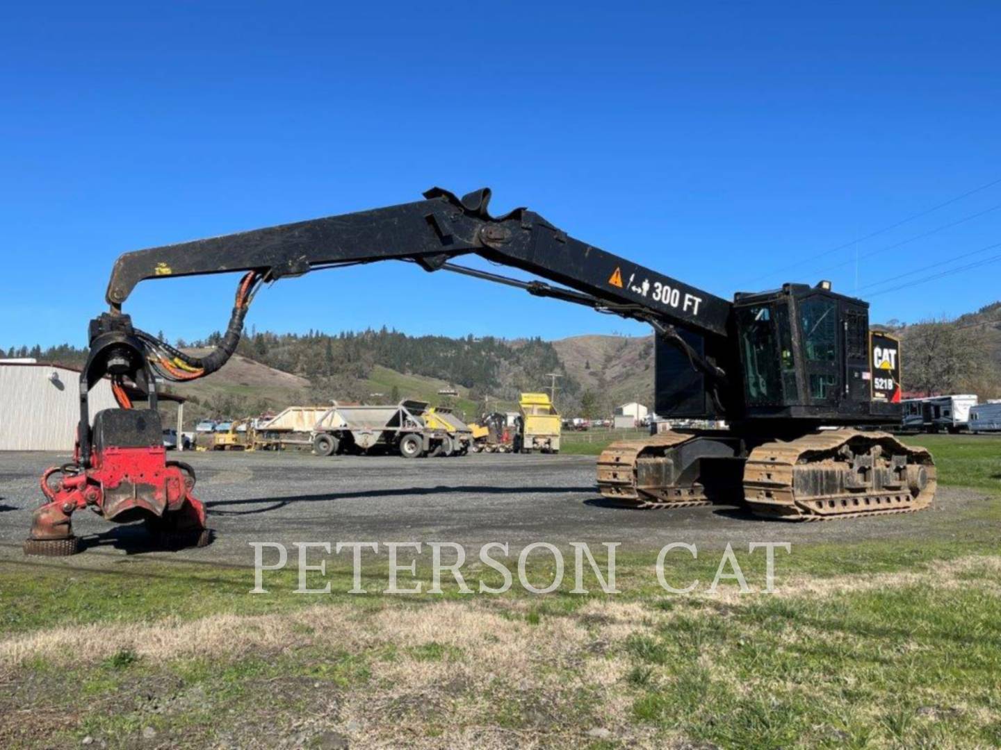 2015 Caterpillar 521B Feller Buncher