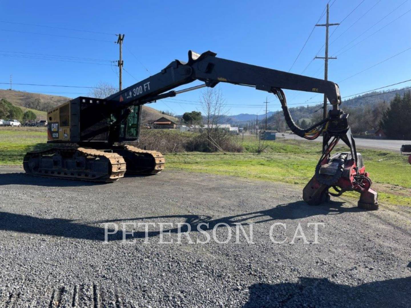 2015 Caterpillar 521B Feller Buncher