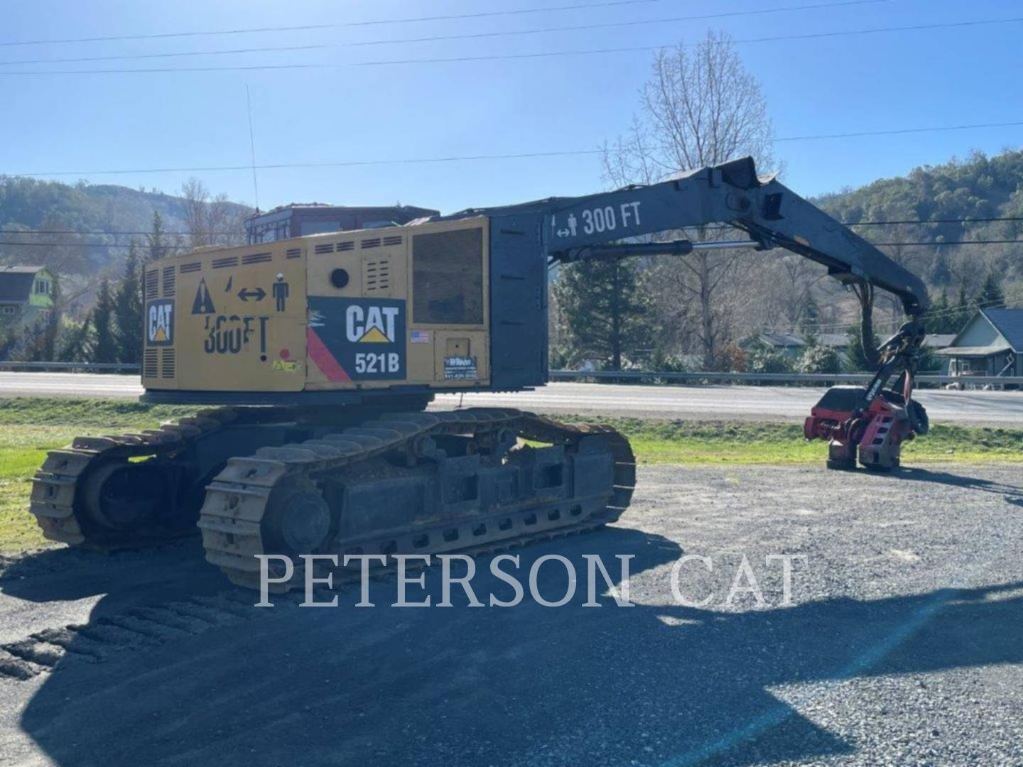 2015 Caterpillar 521B Feller Buncher