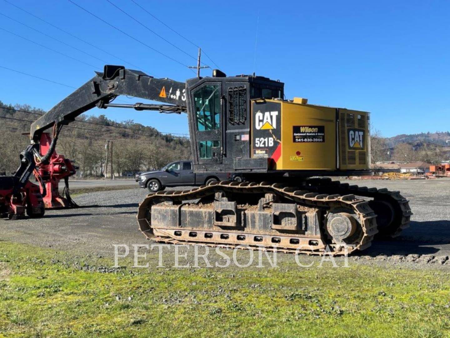 2015 Caterpillar 521B Feller Buncher