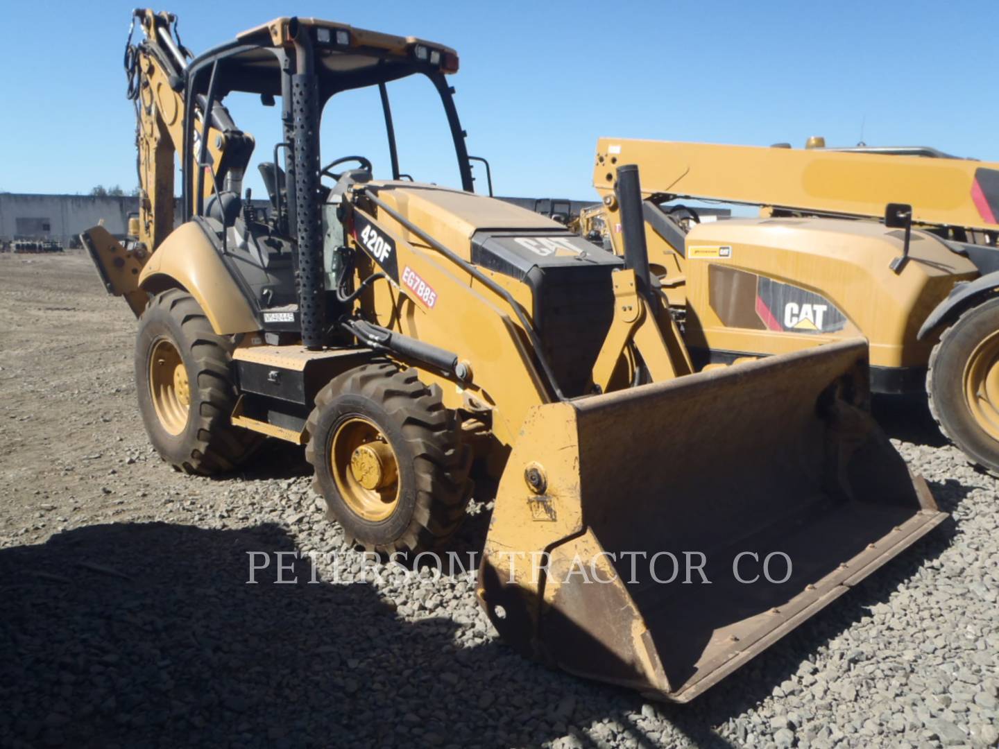 2014 Caterpillar 420F Tractor Loader Backhoe