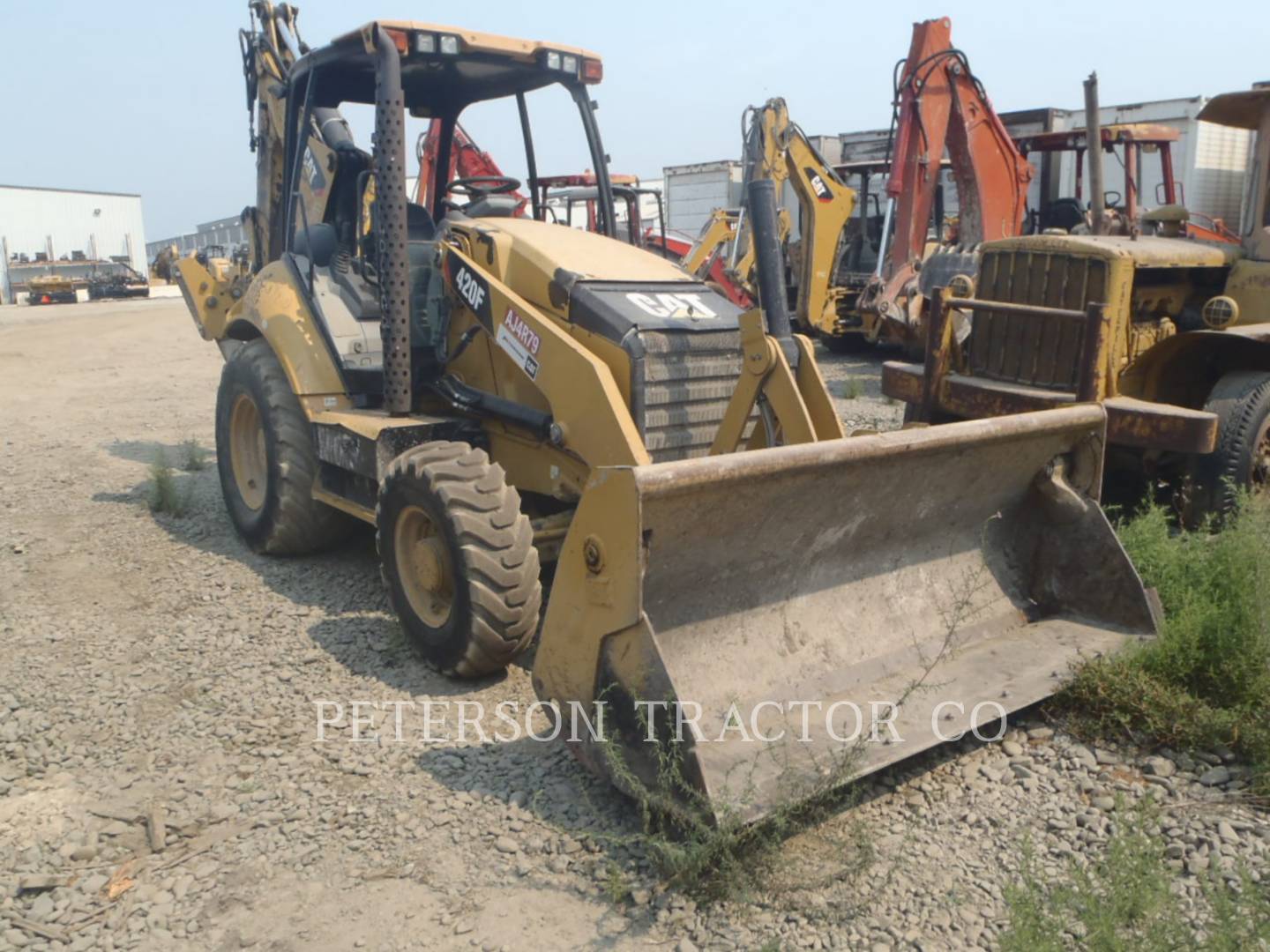 2014 Caterpillar 420F ST Tractor Loader Backhoe