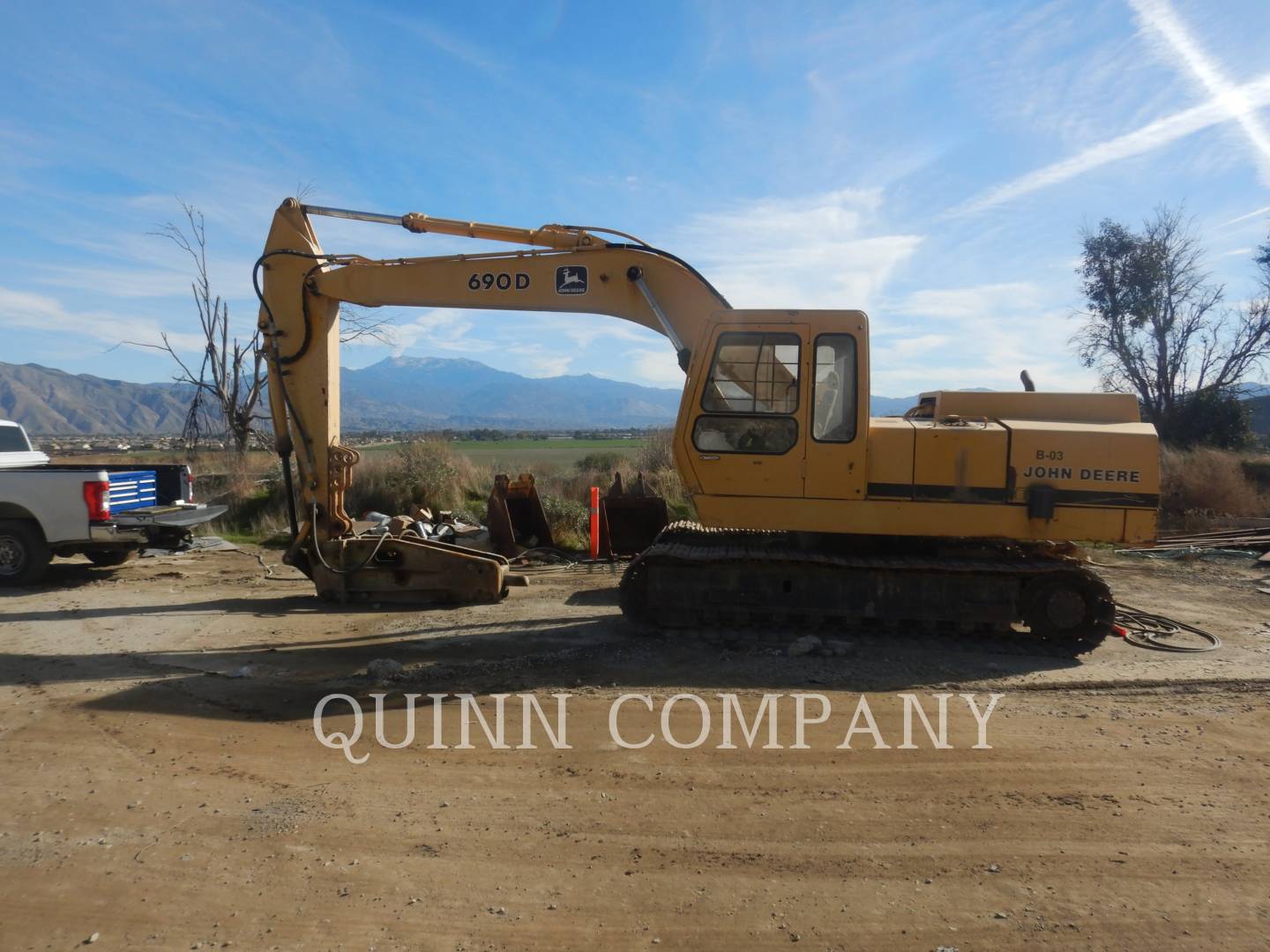 1990 John Deere 690d Excavator For Sale In City Of Industry, Ca 