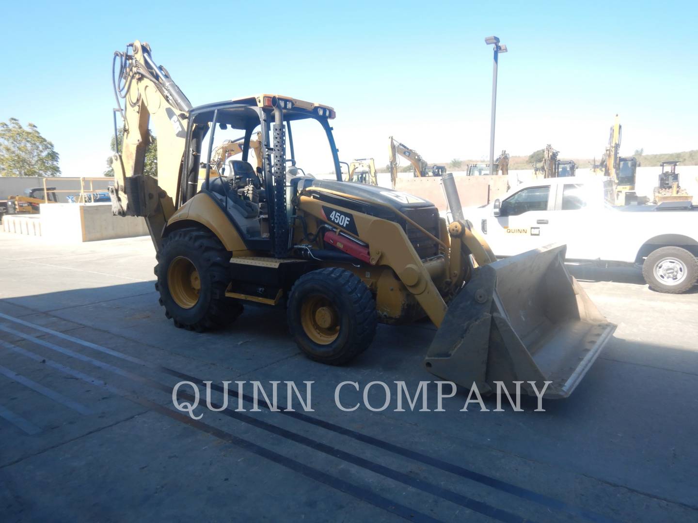 2014 Caterpillar 450F Tractor Loader Backhoe